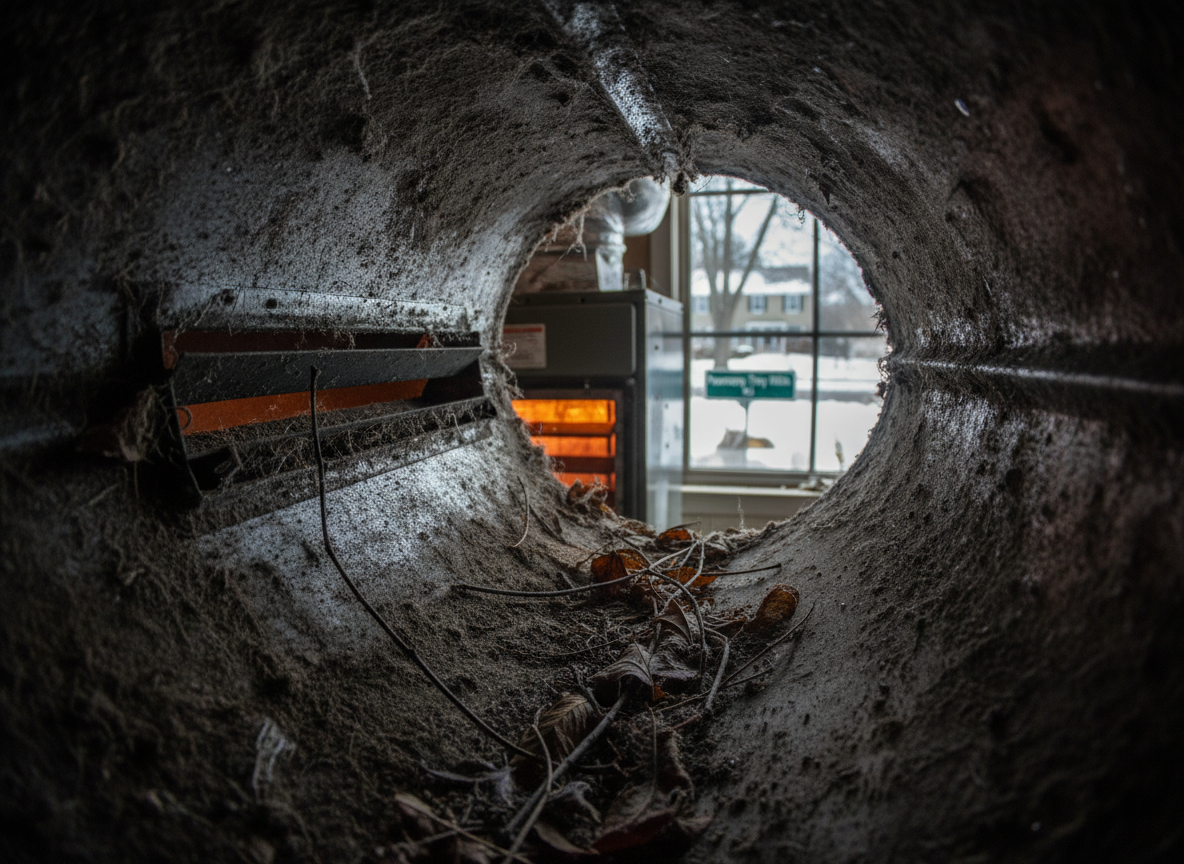 How Winter Furnace Use Impacts Air Ducts in Parsippany-Troy Hills