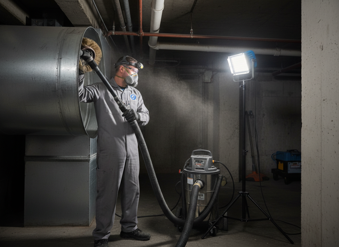 professional air duct cleaning in Parsippany-Troy Hills